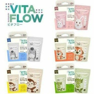 Luckybs Vita Flow - bolsa de leche materna (100 ml)