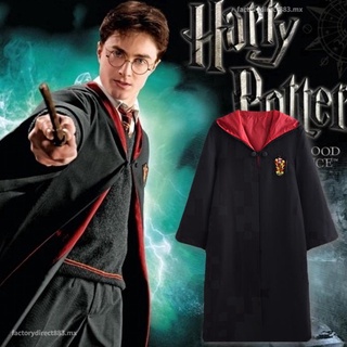 Vestido de disfraz de Harry Potter Gryffindor Slytherin Hufflepuff Gryffindor Cosplay[alta calidad]
