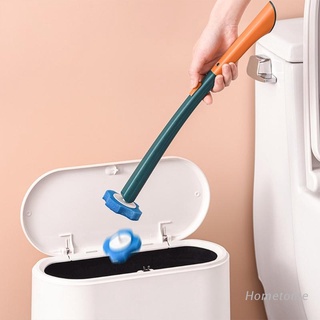 hom cepillo de limpieza desechable de montaje en pared/accesorios de baño de repuesto de un botón
