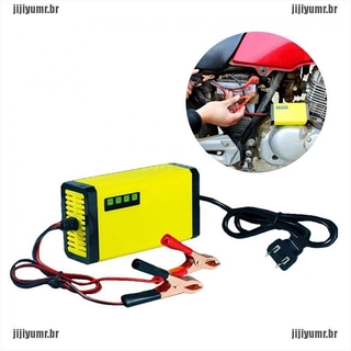 (Jiji) cargador De batería inteligente Led 12v 2ah-20ah Para coche y Motocicleta
