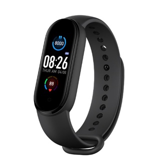 [xiangsizi] reloj inteligente m5 con pantalla a color corazón samrt deporte entrenamiento fitness pulsera monitor deportivo pulsera inteligente (2)