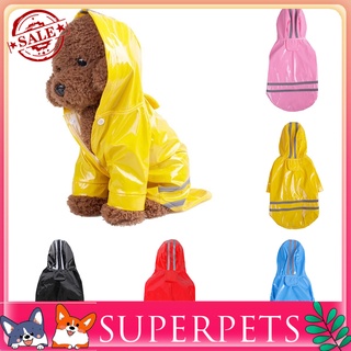Chamarra De supermascoa impermeable con capucha Para mascotas/perros/cachorros