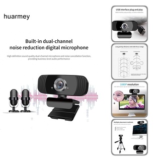 Huarmey cámara Digital con micrófono incorporado 1080P ajustable para transmisión en vivo