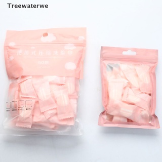 [treewaterwe] 20/50 piezas toalla desechable comprimida portátil de viaje no tejida toalla cara mx
