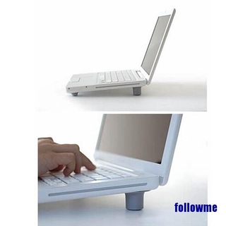 (followme) nuevo 2pcs big + 2pcs pequeño portátil portátil enfriador soporte antideslizante almohadillas (2)