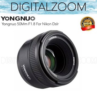 (Lensa) Yongnuo 50MM F1.8 para Nikon - lente Yongnuo