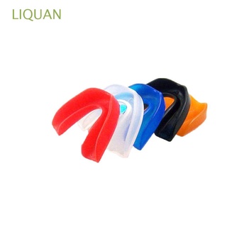 LIQUAN Protect Safety Adult Basketball Mouthguard 1PC Soccer Teeth Football Protector Fitness Mouth Guard/Multicolor