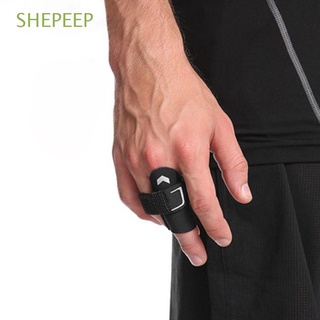 shepeep transpirable dedos protector antideslizante vendaje dedo férula incorporada de aluminio agujero de aire profesional protector envoltura