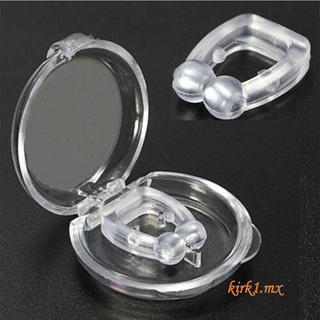 w clips para nariz de silicona anti ronquidos, clip magnético ligero transparente para (6)