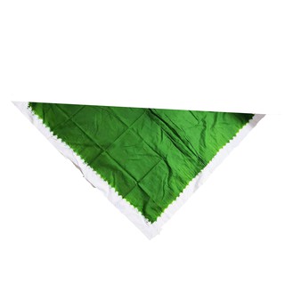 Verde Udeng Tumpal blanco Tie Dye paño