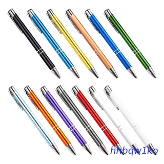 hhbqw1ko.mx Premium Metal Signature Pen Retractable Metal Ballpoint Pen 1.0mm Bullet Nib