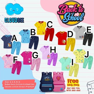Cloudbee SET BACK TO SCHOOLS + Cool BACK PACK