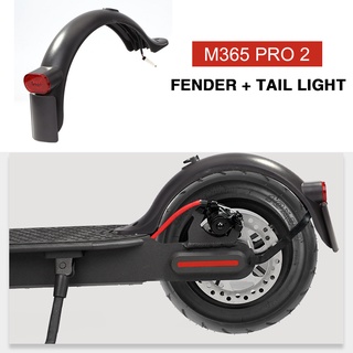 FENDER mejor scooter eléctrico guardabarros trasero guardabarros freno luz trasera para xiaomi m365 pro 2