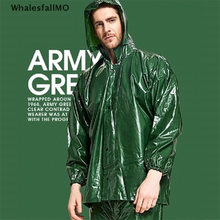 [WhalesfallMO] Raincoat Rain Pants Suit Full Body Rainstorm Resistant and Waterproof Poncho Hot Sale