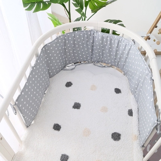 Cuna de bebé parachoques cama de algodón bebé cuna Protector cuna almohada decoración de la habitación (1)