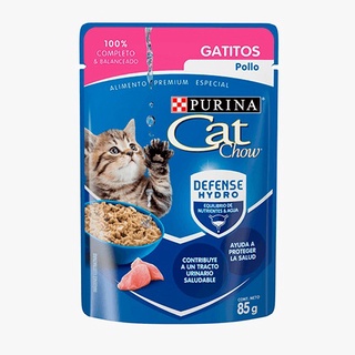 CAT CHOW Gatitos Alimento Húmedo 85g