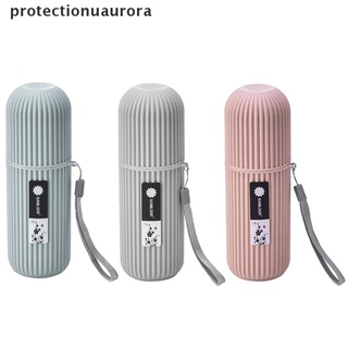 prmx portátil pasta de dientes cepillo de dientes proteger titular caso de viaje camping caja de almacenamiento aurora (9)