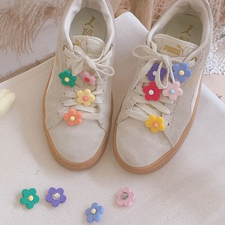Colorful Girls Women Shoes Floral Buckle Cute Sweet Fashion Decoration