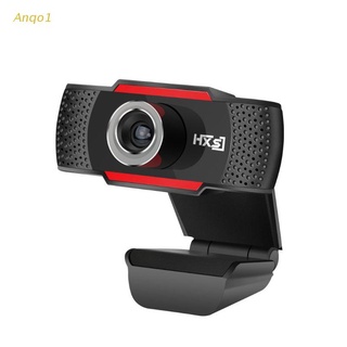 Anqo1 USB Web Camera 1080P H D 2MP Computer Camera Webcams Built-In Sound-absorbing Microphone 1920 *1080 Dynamic Resolution