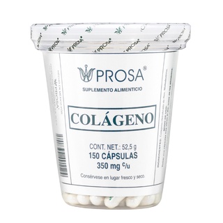 Colágeno Hidrolizado Prosa - 150 Cápsulas de 350mg c/u