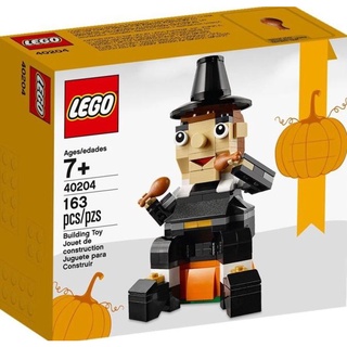Lego temporada-40204 fiesta de peregrino conjunto de acción de gracias juguete peregrinos