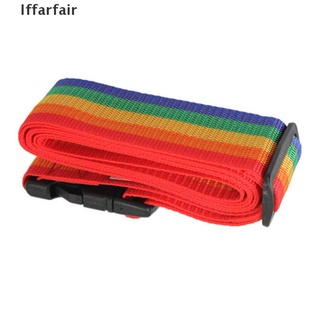 [Iffarfair] Adjustable Personalise Travel Luggage Suitcase Lock Safe Belt Strap Baggage Tie . (3)