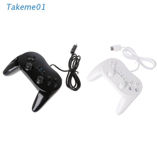 TAK Classic Wired Game Controller Gaming Remote Pro Gamepad Control For Wii