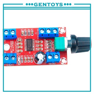 [gentoys] mini módulo amplificador digital de doble canal 60w fidelidad de fiebre de alta potencia