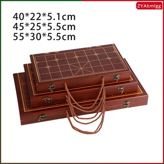 [nuevas llegadas] tablero de ajedrez de madera, clásico tradicional xiangqi sin piezas, juego educativo de ajedrez chino xiangqi para madera
