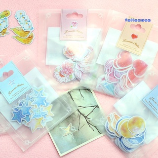 70 piezas mini etiqueta engomada de papel diy diario decoración pegatina álbum de recortes fullemove (5)