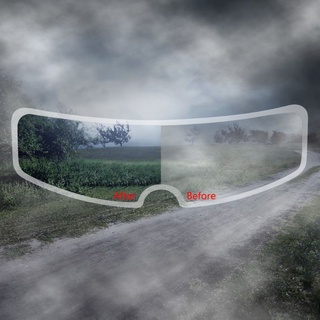 lucky transparente antiniebla parche película universal casco de motocicleta resistente a la niebla lente de pantalla (9)