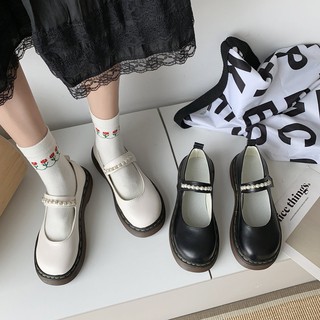 Japonés pequeño zapatos de cuero femenino 2021 nuevos estudiantes británicos salvaje coreano cabeza redonda lindo Mary Jane jk uniforme zapatos