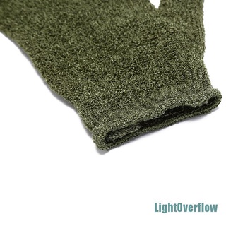 [LightOverflow] 1 pieza de ducha exfoliante cuerpo exfoliante guante de eliminación de la piel muerta masaje guante de baño (4)