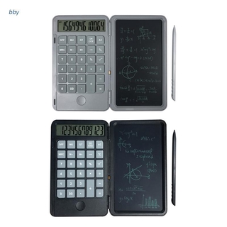 bby Calculator, Standard Function Desktop Calculator with LCD Writing Tablet for Dai