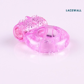 Lacewall Flexible vibrador pene polla Delay anillo G-spot estimulador pareja adultos juguete sexual (8)
