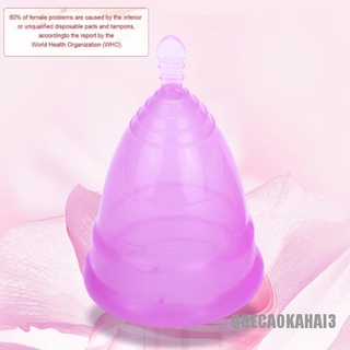 [cod] copa menstrual de silicona reutilizable para mujer, suave, médica, copas de luna