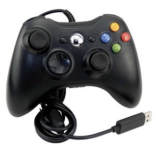 Nuevo controlador con cable negro para máquinas de consola Xbox 360