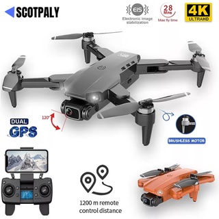 L900 Pro Drones 4K HD cámara Dual GPS 5G WIFI FPV Quadcopter Motor sin escobillas RC distancia 1.2km Drone profesional VS E520S SG108