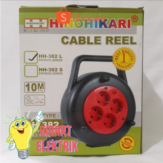 Caja de Cable/Cable de rollo/Cable de rollo Hinohikari tipo HH-382 L 10 metros SNI