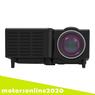 [motorsonline2020] mini proyector de vídeo portátil, proyector de cine en casa multimedia, apto para full hd 1080p