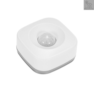 Wifi PIR Sensor de movimiento inalámbrico pasivo Detector infrarrojo de seguridad antirrobo alarma Sensor Tuya APP Control Compatible con IFTTT Smart Home