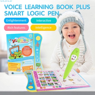 Smart Talking Book para niños desarrollo de aprendizaje temprano máquina inclinada con bolígrafo