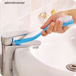 adore doble mango largo cepillo limpiador cepillos de lavado inodoro lavabo olla platos herramientas de limpieza estrella