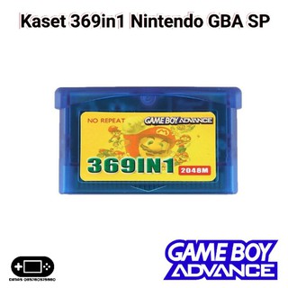369In1 Nintendo GBA SP Gameboy Advance NDS DS Lite Pokemon Mario cinta