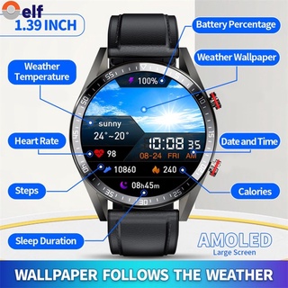 2021 Nuevo 454 * 454 4G Pantalla Reloj Inteligente Siempre Mostrar El Tiempo compatible Con Bluetooth Llamada Local Música Smartwatch Para Mens Android TWS Auriculares ELF