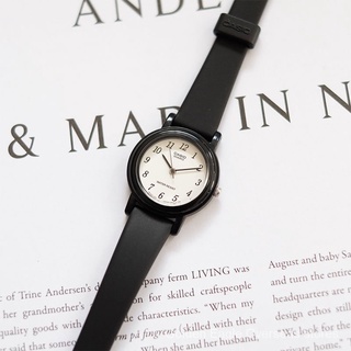 Casio Casio Auténtico Ver Negro reloj De moda Estudiante De cuarzo Reloj Simple para mujer
