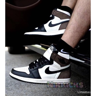 Tênis Nike Air Jordan Nike Air Jordan 1 High Dark Mocha Nike Court Vision