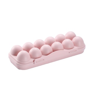 12/18 Grids Egg Holder Tray Storage Refrigerator Fridge Box J0U4 Plastic Container Y1Y2 Case K5S8 (4)