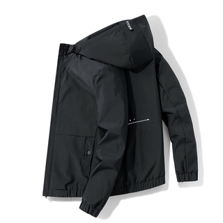 eEQ6 Gabardina chaqueta Casual Abrigo acolchado de algodón para hombre Otoño e Invierno chaqueta clásica acolchada con capucha estilo coreano chaqueta de moda