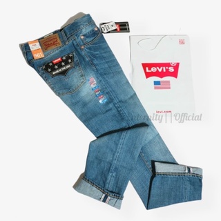Auténtico Levi's 501 Jeans Fit Selvedge gráficos para hombre